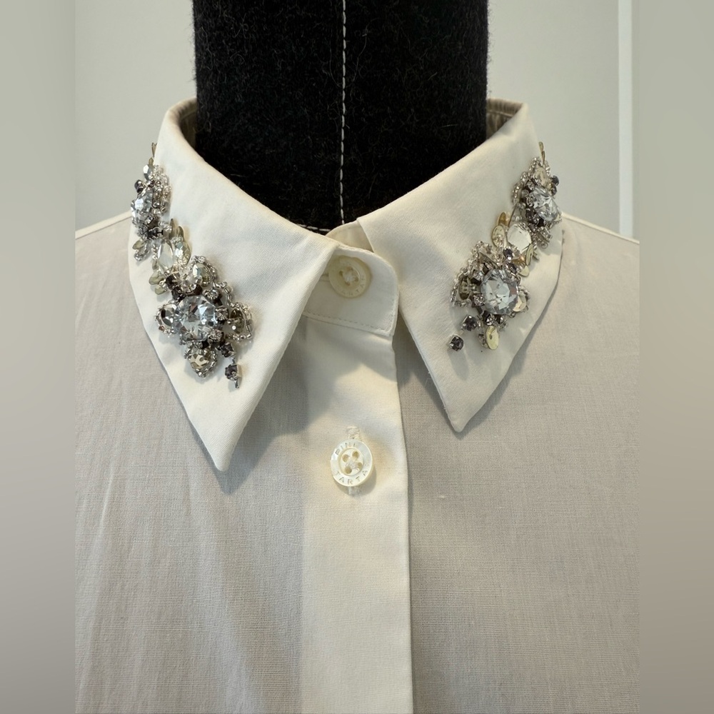 Embellished Pink Tartan Blouse